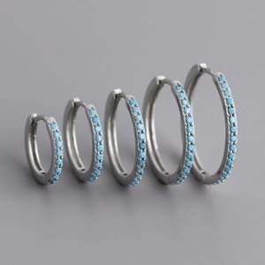 11749 Stříbrné náušnice BARICA 20 mm Ag925/1000; ≤1,90 g