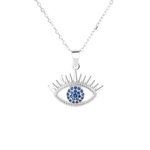 11780 Stříbrný přívěsek s řetízkem BLUE EYE Ag925/1000; ≤2,96 g