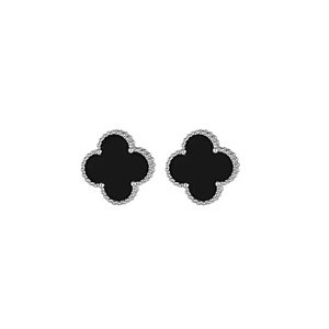 11821 Stříbrné náušnice LUCKY SPARK black Ag925/1000; ≤2,03 g