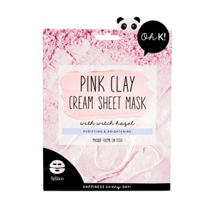 OH K! Pink Clay Cream Sheet Mask