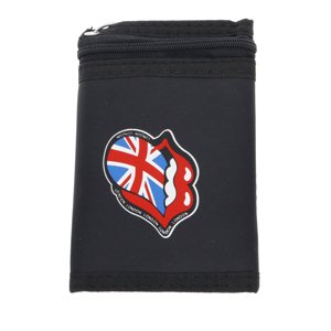Ewena Látková peněženka s řetízkem, symbol Rolling Stones LT443