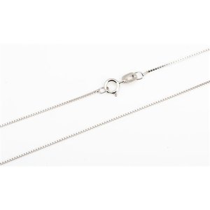 Řetízek z bílého zlata venezia 45 cm ZLR0779F + DÁREK ZDARMA