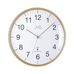 Rádiem řízené nástěnné hodiny JVD RH16.3