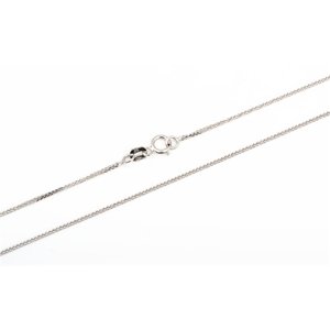 Řetízek z bílého zlata spiga 42 cm ZLR0921F + DÁREK ZDARMA