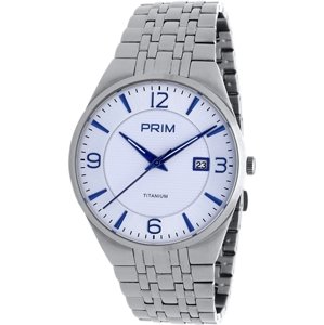 Pánské hodinky Prim Titanium 2019 W01P.13094.B + Dárek zdarma