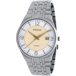 Pánské hodinky Prim Titanium 2019 W01P.13094.E + Dárek zdarma