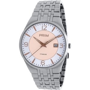Pánské hodinky Prim Titanium 2019 W01P.13094.F + Dárek zdarma
