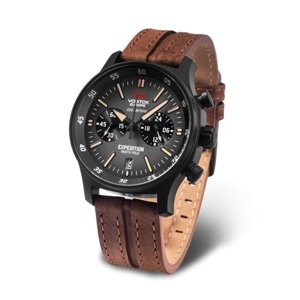 Hodinky Vostok Expedition North Pole Chrono VK64/592C558 + Dárek zdarma