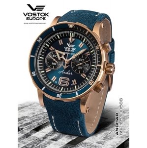 Hodinky Vostok Anchar chrono line 6S21/510O586 + Dárek zdarma