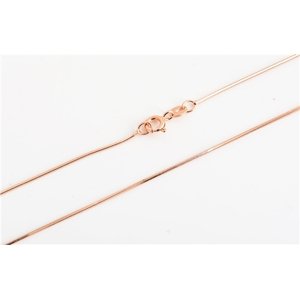 Dámský stříbrný pozlacený řetízek hádek 45cm SVLCCQ8LR832045