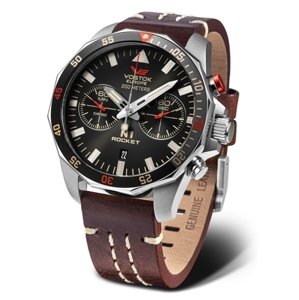 Hodinky Vostok Rocket N-1 Chrono line 6S21-225A618 + Dárek zdarma