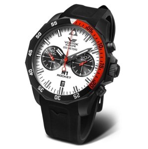 Hodinky Vostok Rocket N-1 Chrono line 6S21-225C620S + Dárek zdarma