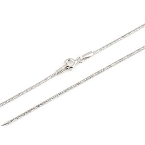 Stříbrný řetízek hádek 50cm STRR0309F