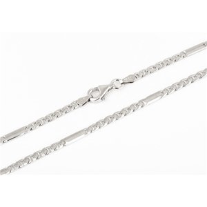 Pánský stříbrný řetízek marina 55 cm STRR0299F + dárek zdarma