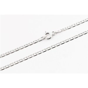 Stříbrný řetízek marina 42 cm STRR0317F