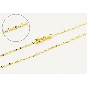 Dámský řetízek ze žlutého zlata ankr marina 42 cm ZLR1216F + DÁREK ZDARMA