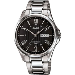 Pánské hodinky Casio MTP-1384D-1AVEF + Dárek zdarma