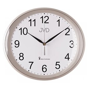 Rádiem řízené nástěnné hodiny JVD RH64.3