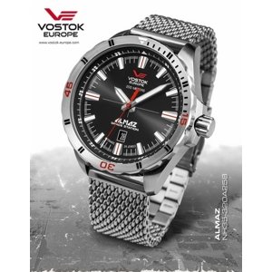 Hodinky Vostok Almaz automat NH35A-320A258B + Dárek zdarma