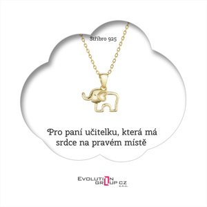 Pro paní učitelku, která má srdce na pravém místě - OB54