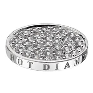 Přívěsek Hot Diamonds Emozioni Ice Sparkle Coin EC011 Průměr 33 mm