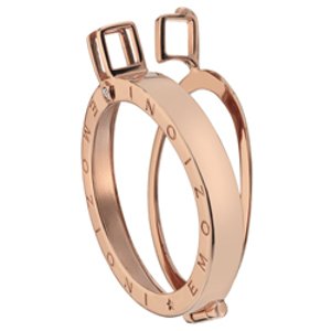 Stříbrný přívěsek Hot Diamonds Emozioni Coin Keeper Rose DP447 Průměr 33 mm