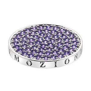 Přívěsek Hot Diamonds Emozioni Scintilla Violet Spirituality Coin EC352