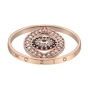Přívěsek Hot Diamonds Emozioni Eye Sparkle Rose Gold Coin EC325