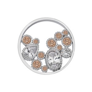 Přívěsek Hot Diamonds Emozioni Spirito Libero Freedom Champagne Coin 448-449 EC448