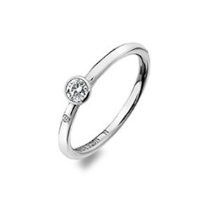 Stříbrný prsten Hot Diamonds Willow DR206 Obvod 59 mm
