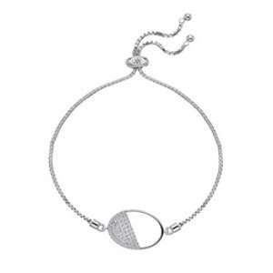 Stříbrný náramek Hot Diamonds Horizon Topaz DL602