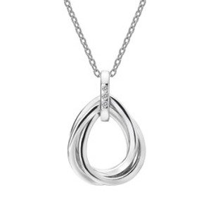 Náhrdelník Hot Diamonds Trio Teardrop DP779