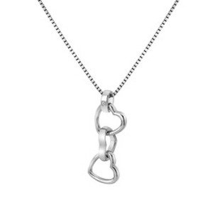 Náhrdelník Hot Diamonds Trio Triple Heart DP835