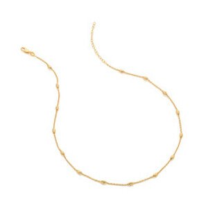 Stříbrný pozlacený řetízek Hot Diamonds x Jac Jossa Embrace CH106