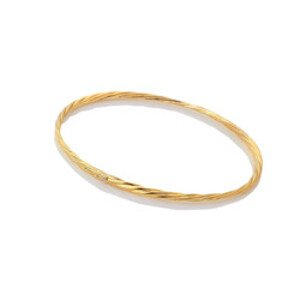 Stříbrný pozlacený náramek Hot Diamonds x Jac Jossa Soul DL640