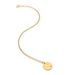 Stříbrný pozlacený náhrdelník Hot Diamonds x Jac Jossa Soul DP838