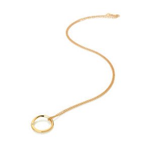 Stříbrný pozlacený náhrdelník Hot Diamonds x Jac Jossa Soul DP839