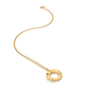 Stříbrný pozlacený náhrdelník Hot Diamonds x Jac Jossa Hope DP840