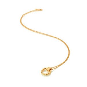 Stříbrný pozlacený náhrdelník Hot Diamonds x Jac Jossa Hope DP847