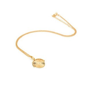 Stříbrný pozlacený náhrdelník Hot Diamonds x Jac Jossa Hope DP850