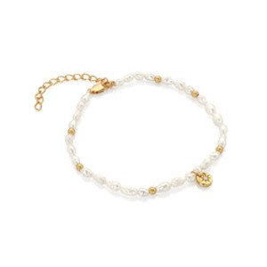 Stříbrný pozlacený náramek Hot Diamonds x Jac Jossa Soul DL647