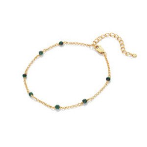 Stříbrný pozlacený náramek Hot Diamonds x Jac Jossa Hope DL646