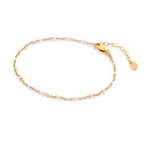 Pozlacený náramek Hot Diamonds x Jac Jossa Embrace DL655