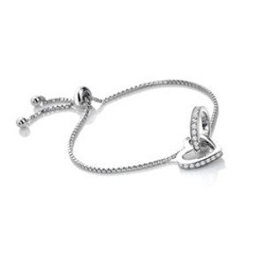 Stříbrný náramek Hot Diamonds Devotion DL672